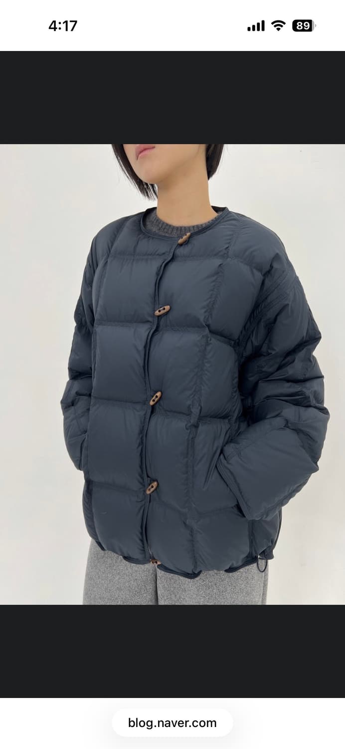 제평 by min 바이민 구스 머플러 패딩 상품이미지3