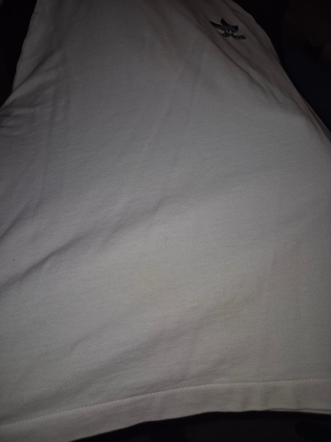 아디다스 흰색 삼선 롱슬리브 2XL 상품이미지4