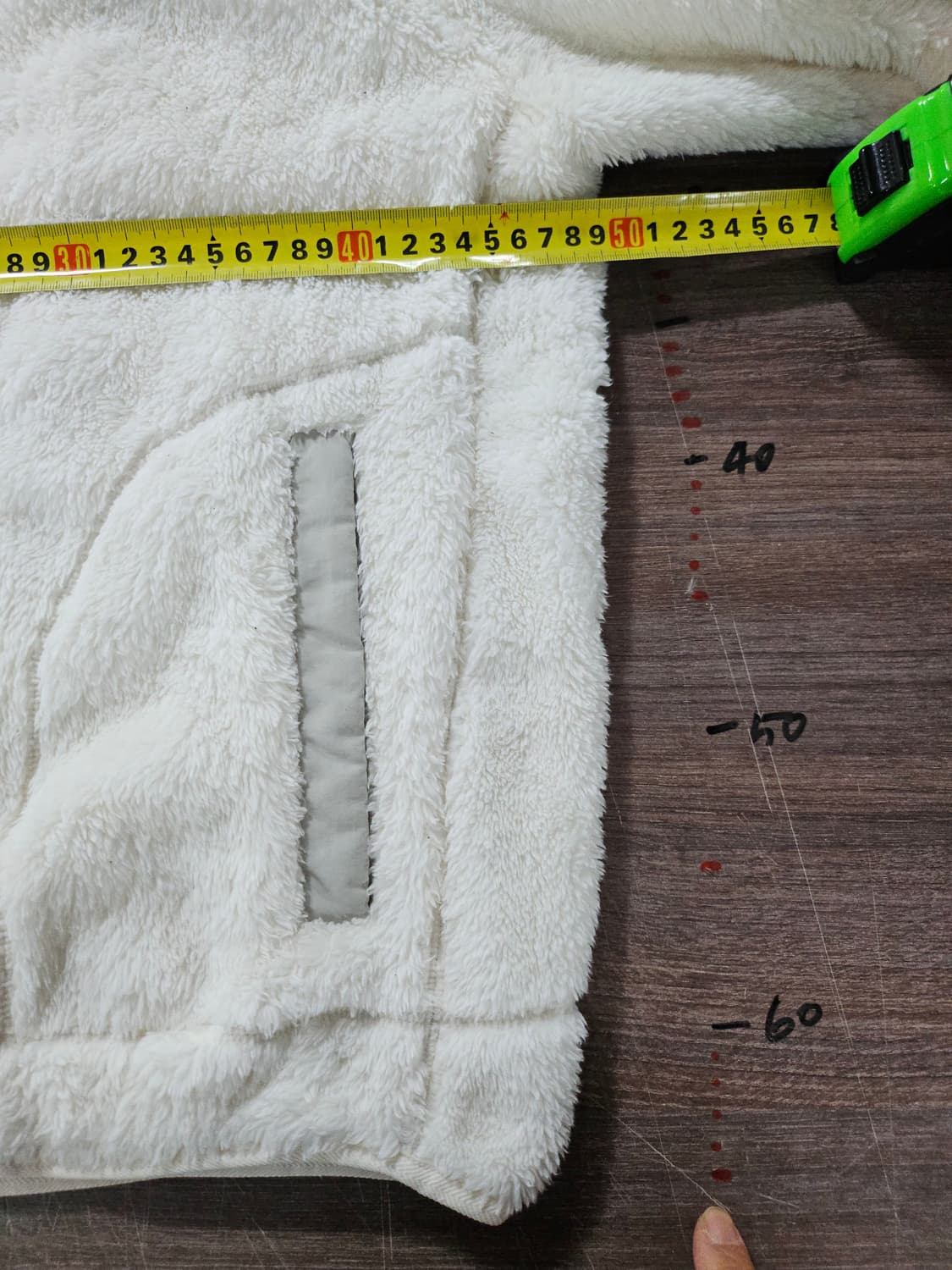 블랙야크 뽀글이 플리스 자켓 아이보리  85 상품이미지7