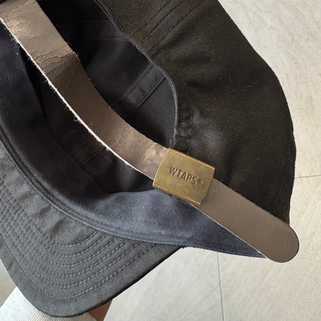 Wtaps Cotton Moleskin cap 더블탭스 코튼 몰스킨 모자 상품이미지7