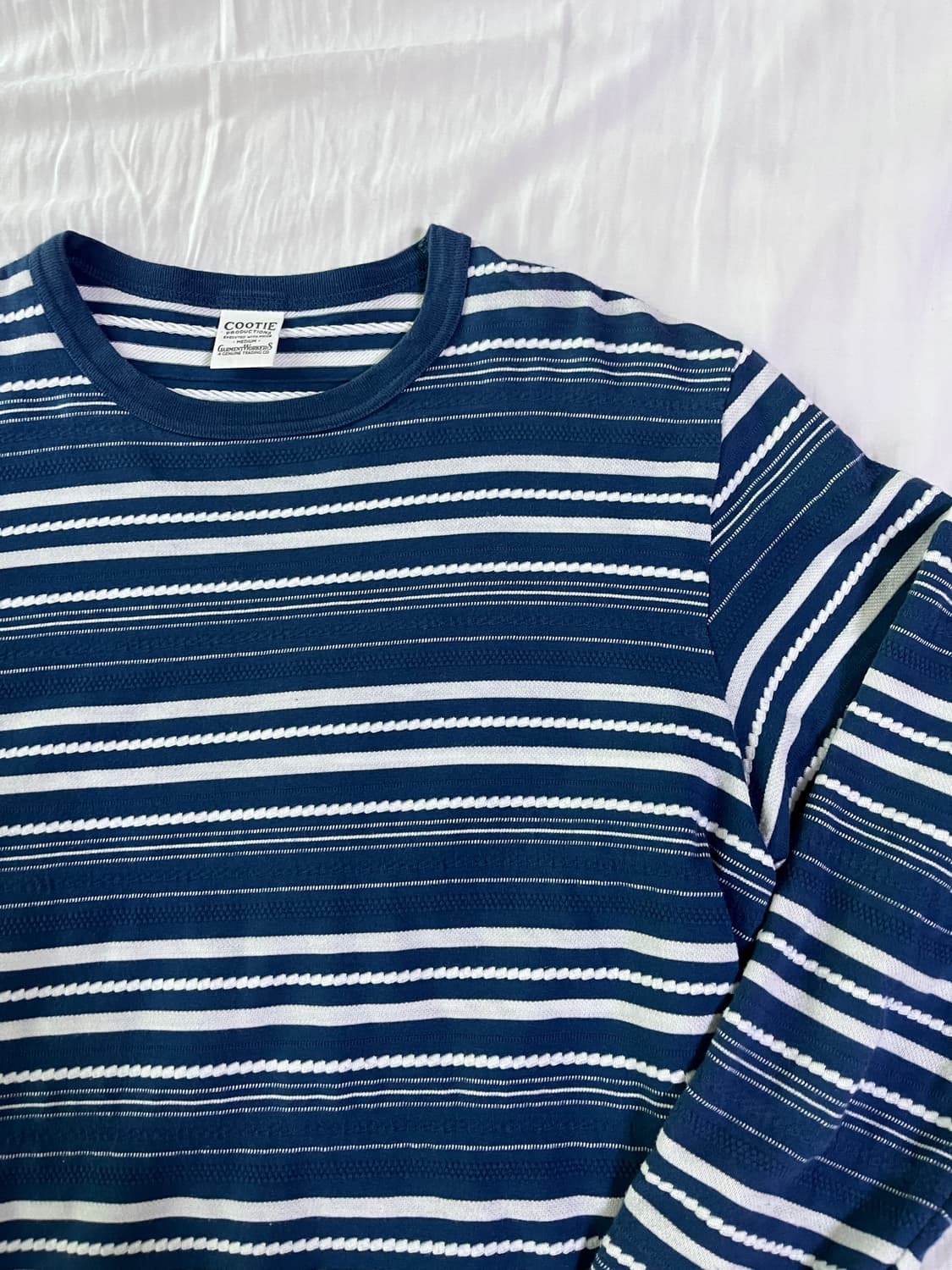 [M]쿠티 프로덕션즈 COOTIE 스트라이프 긴팔 티셔츠 상품이미지3