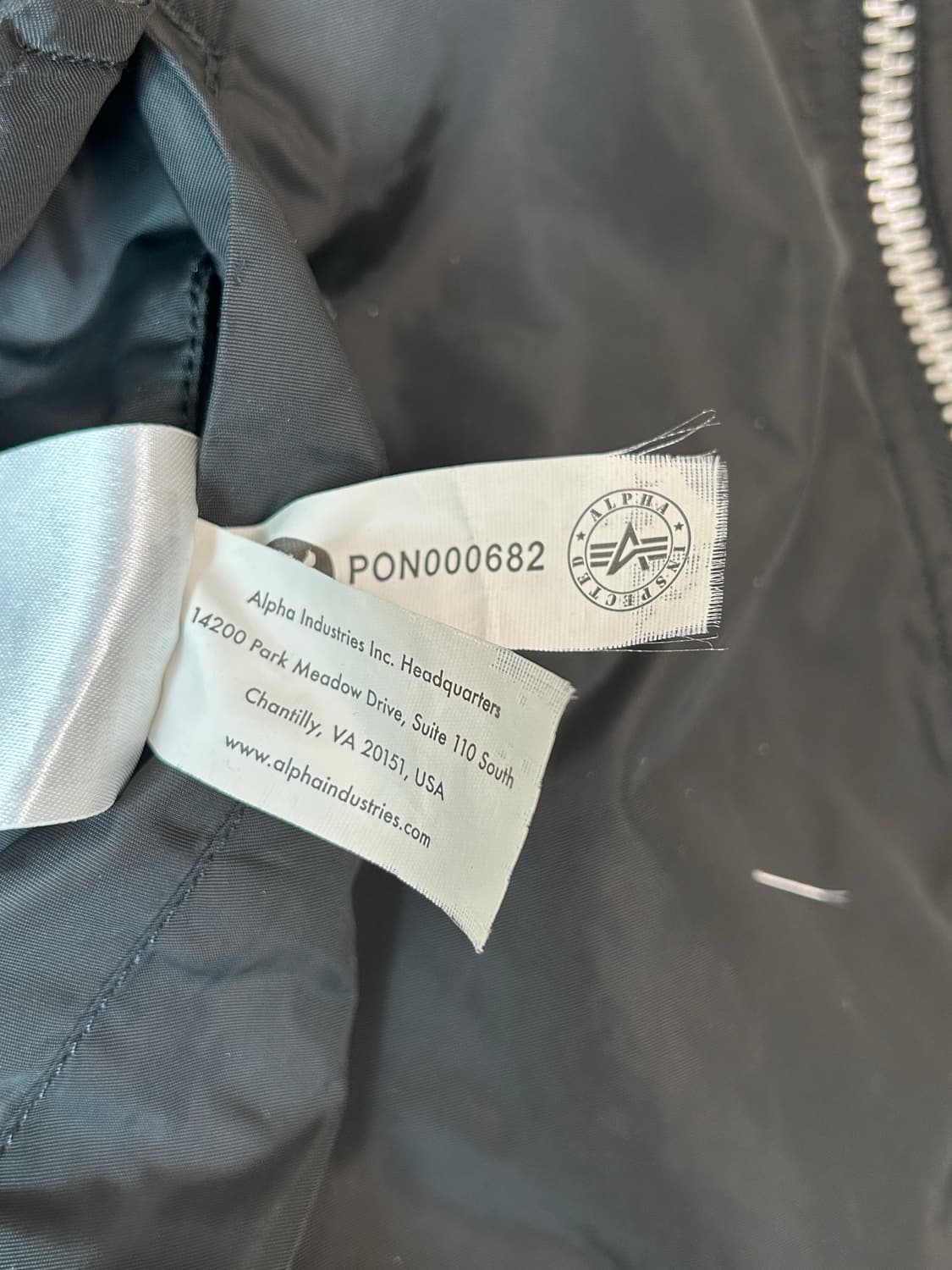 알파인더스트리 블랙 ma-1 리버시브 간절기 자켓 상품이미지5