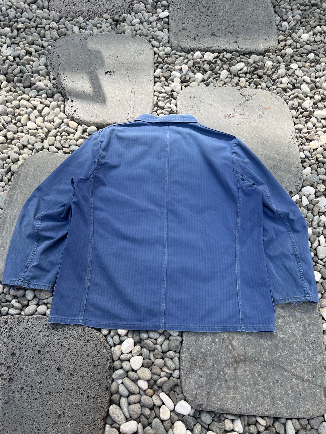 FADED BLUE OLD VINTAGE HBT 헤링본 프렌치워크자켓 상품이미지2