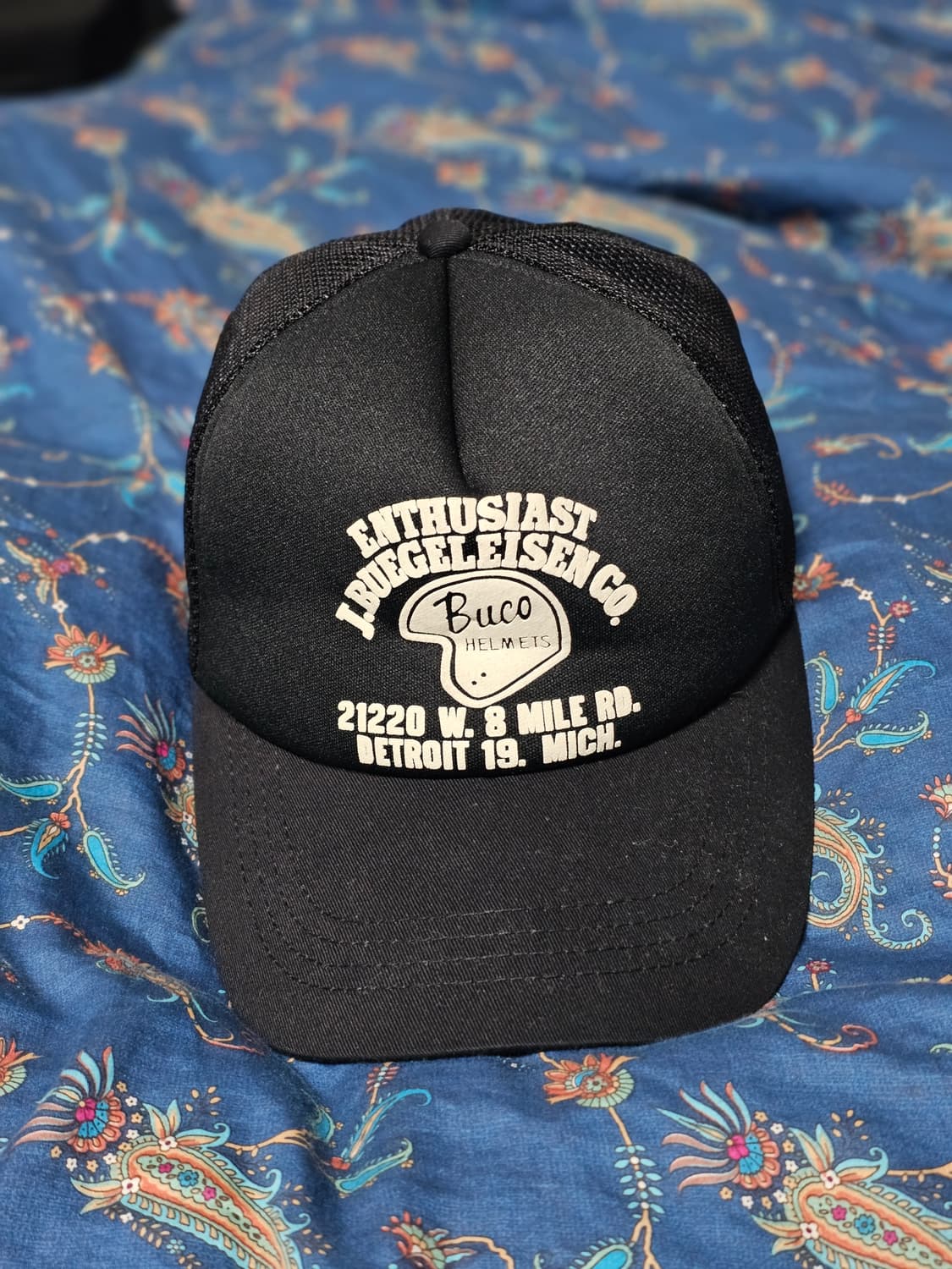 더리얼맥코이 부코 트러커캡 블랙 상품이미지2