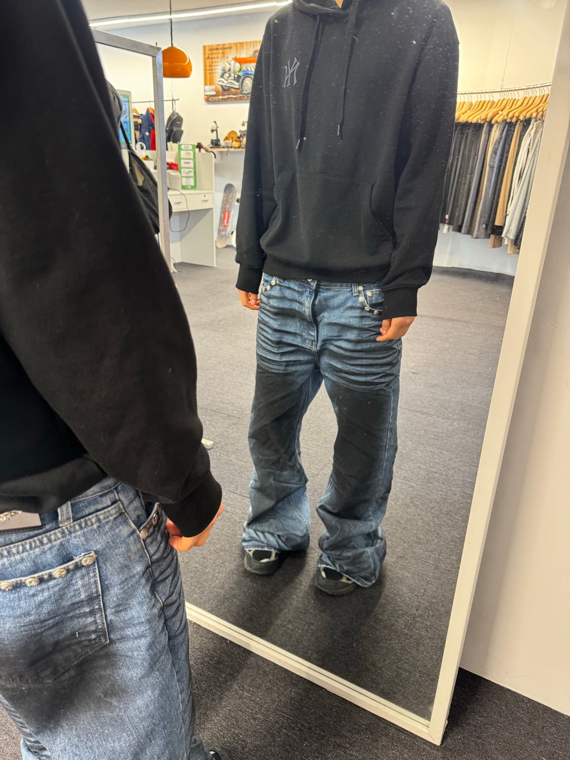 왓더파티 플레어핏 데님팬츠 상품이미지5