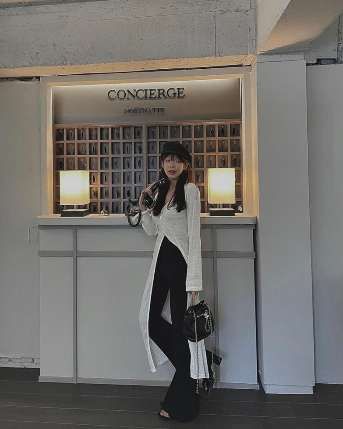 미엔느 맥시 롱 가디건 상품이미지2