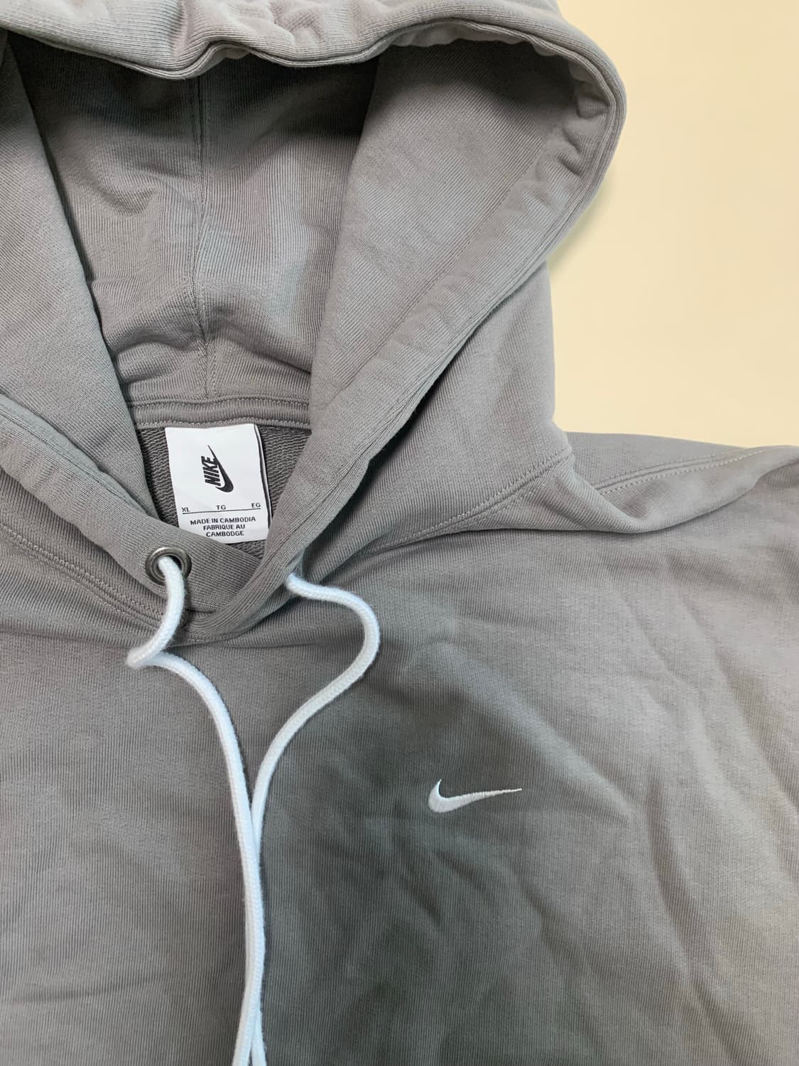 [XL] 나이키 NRG 솔로스우시 올드스쿨 오버핏 후드티 상품이미지2