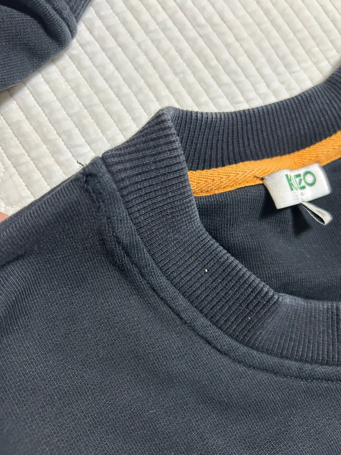 겐조 타이거 자수 맨투맨 블랙 M 상품이미지2