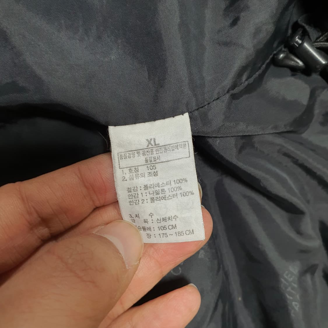 ✨ (바배) 노스페이스 고어텍스 블랙 바람막이 자켓 상품이미지5