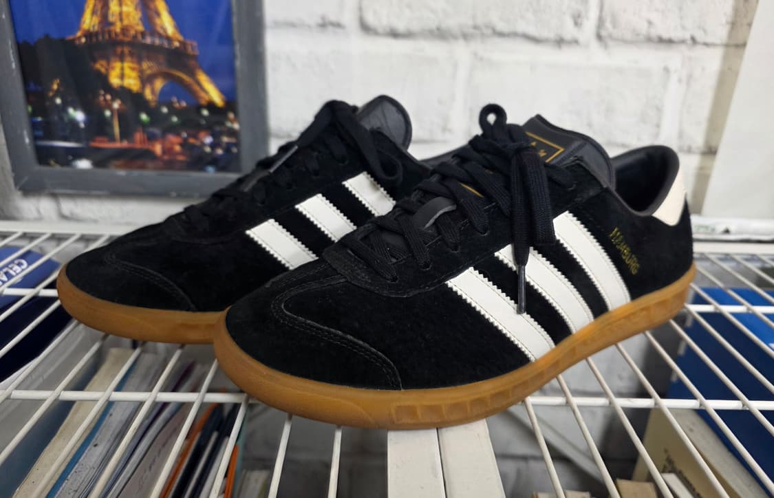 아디다스 함부르크 260 스니커즈 블랙 검흰 SE06 상품이미지1