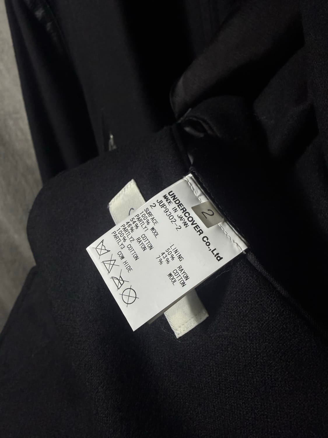  UNDERCOVER×Pendleton 16AW Wool Coat  상품이미지10