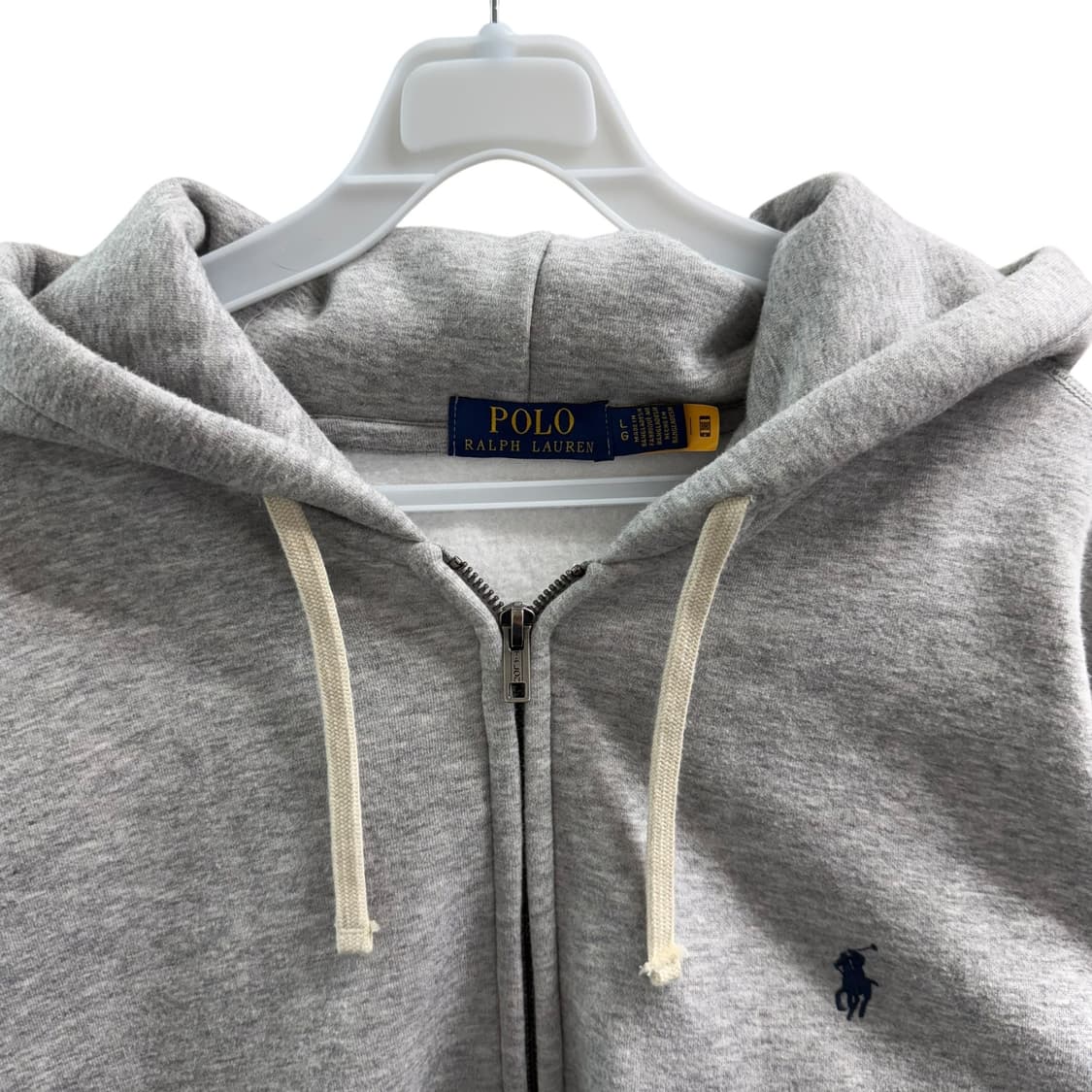 [L] 폴로 그레이 후드집업 상품이미지5