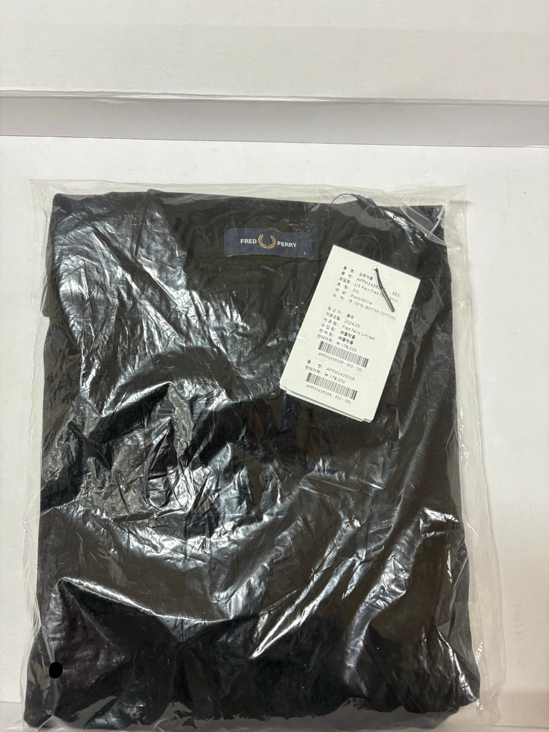 프레드페리 / 롱 슬리브 플레인 프레드페리 셔츠 상품이미지4