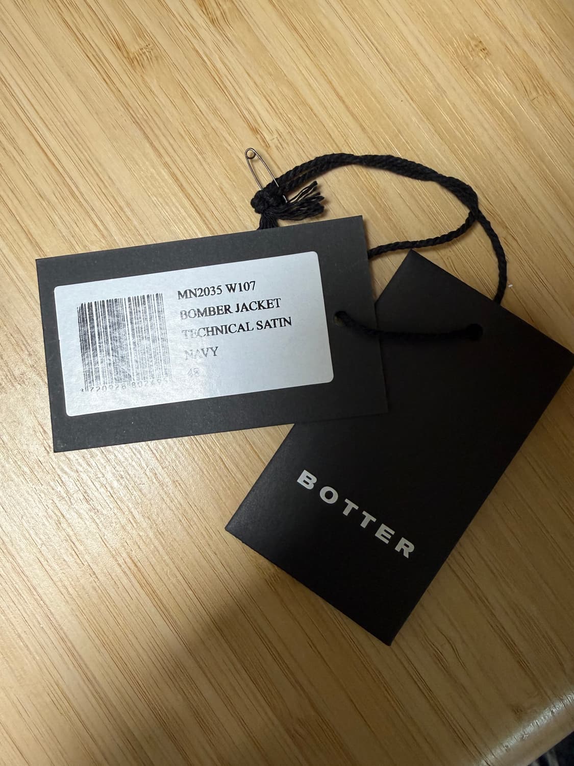 보터Botter 봄버 자켓 (네이비) 판매합니다. 48사이즈 상품이미지8