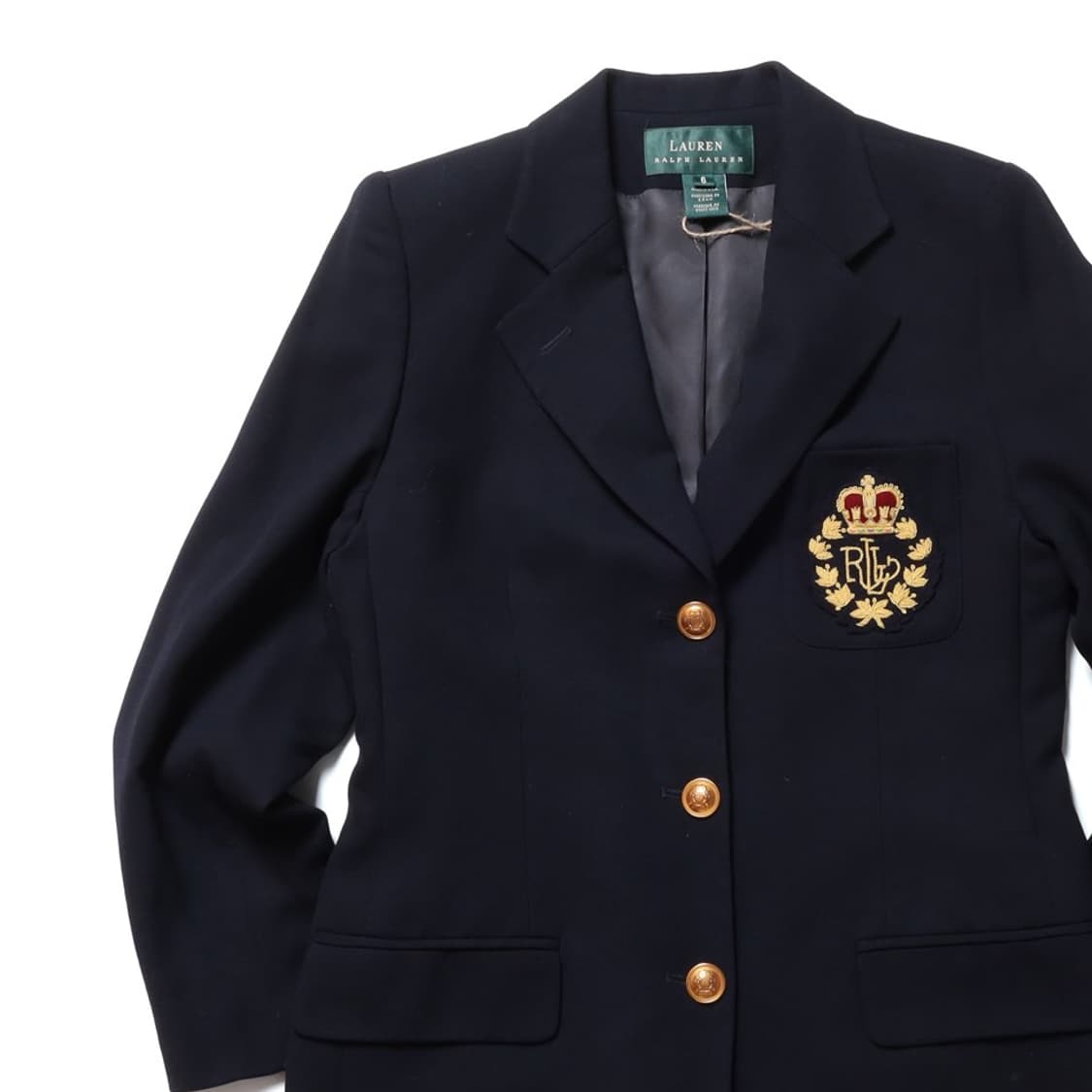 로렌 랄프로렌 Lauren Ralph Lauren Crest Blazer 상품이미지2