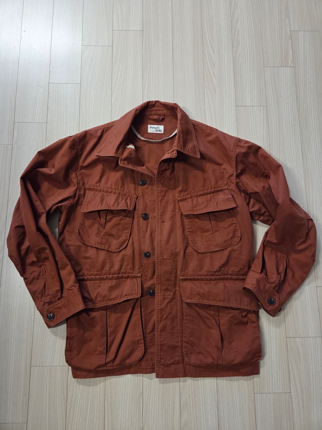 러프사이드 퍼티그 자켓 (브릭컬러, 1사이즈) 상품이미지1