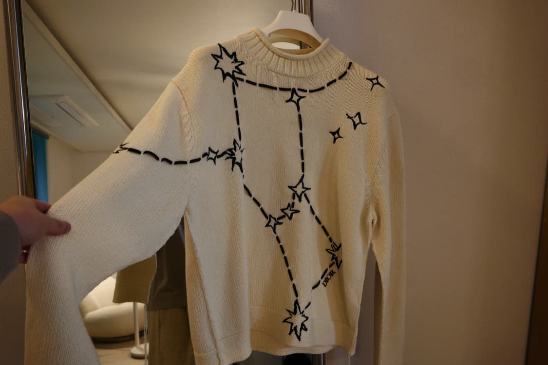 디올 조디악 니트 에크루 L 상품이미지2