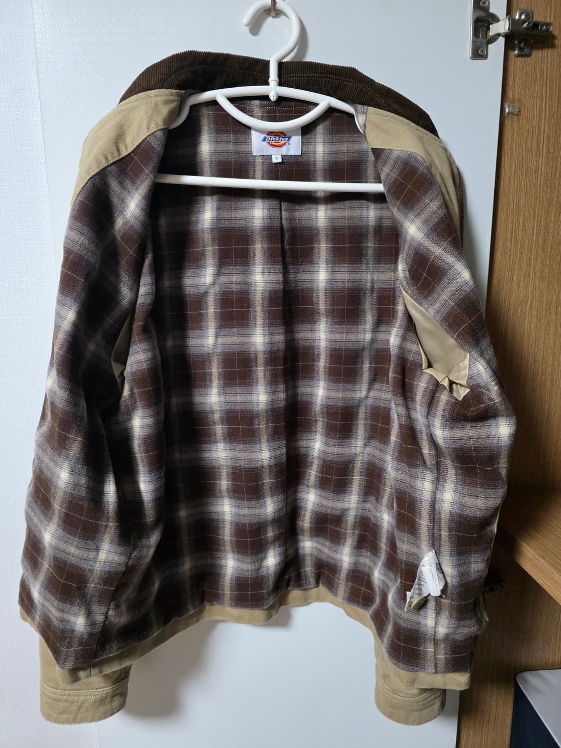 [L] 디키즈 트윌 워크 자켓 카키 상품이미지5