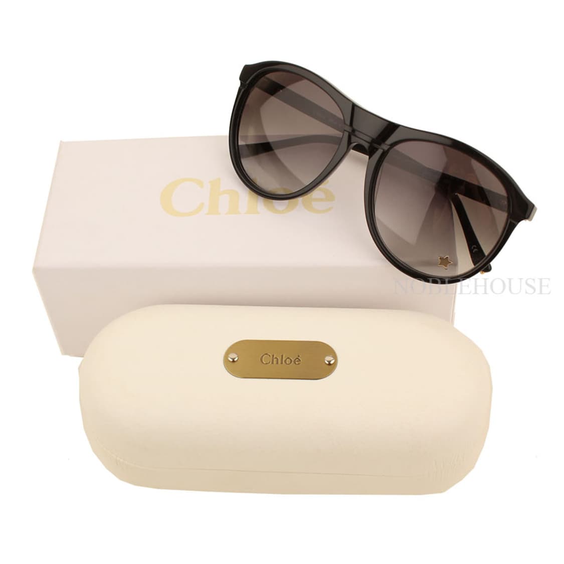 끌로에 블랙 골드스타 그라데이션 선글라스 상품이미지6