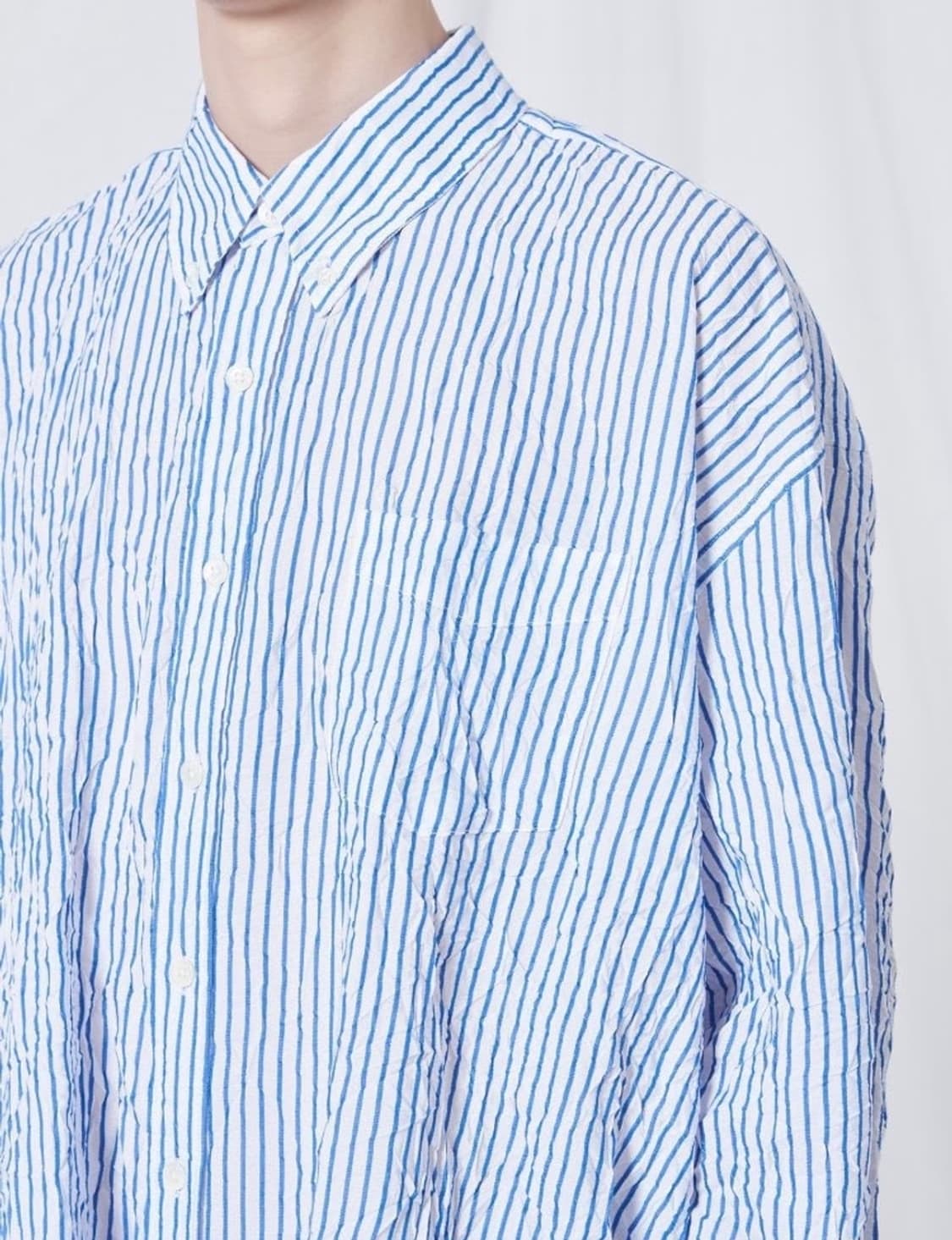 아워레가시 크링클 버로우드 셔츠 상품이미지3