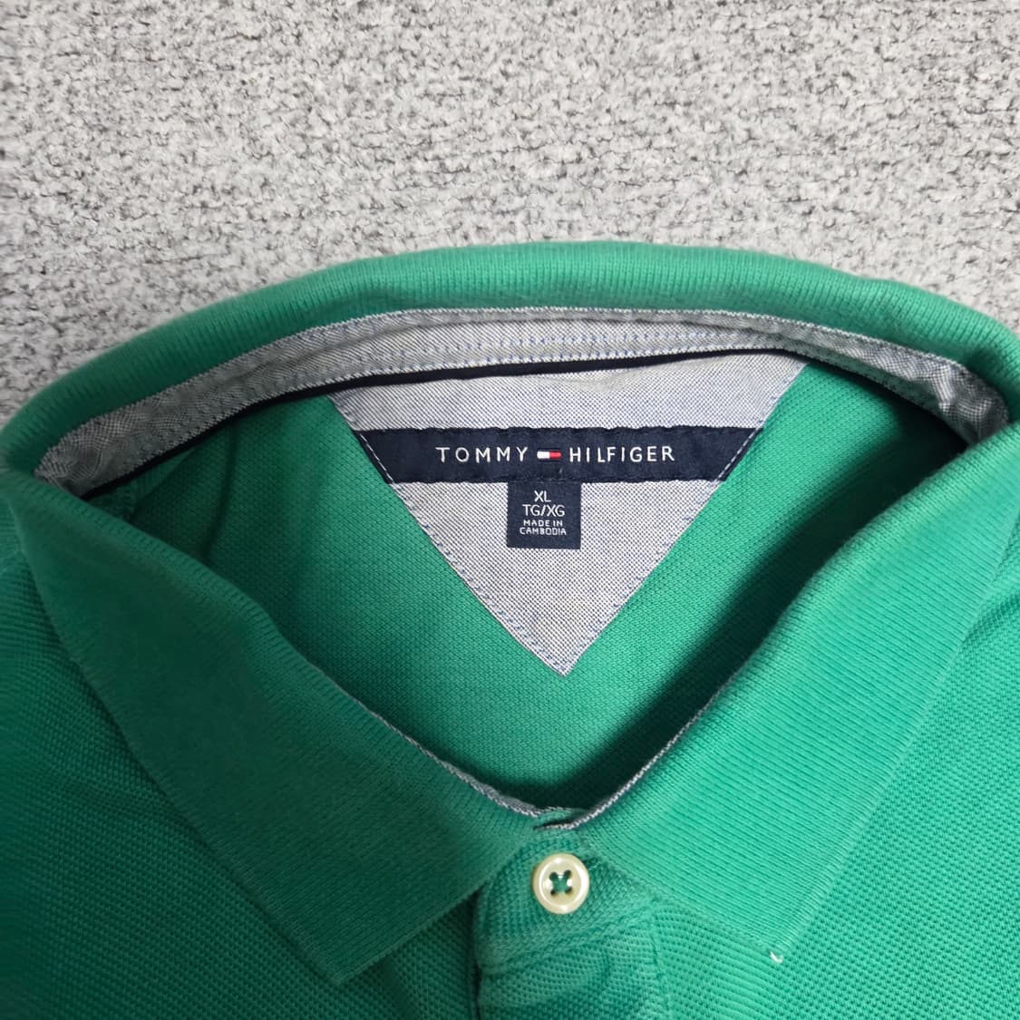 Tommy Hilfiger 카라넥 반팔 티셔츠 L-XL(100-105) 상품이미지4