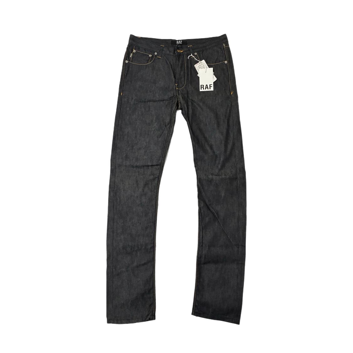 RAF SIMONS Raw Denim Slim Straight Jeans 상품이미지1