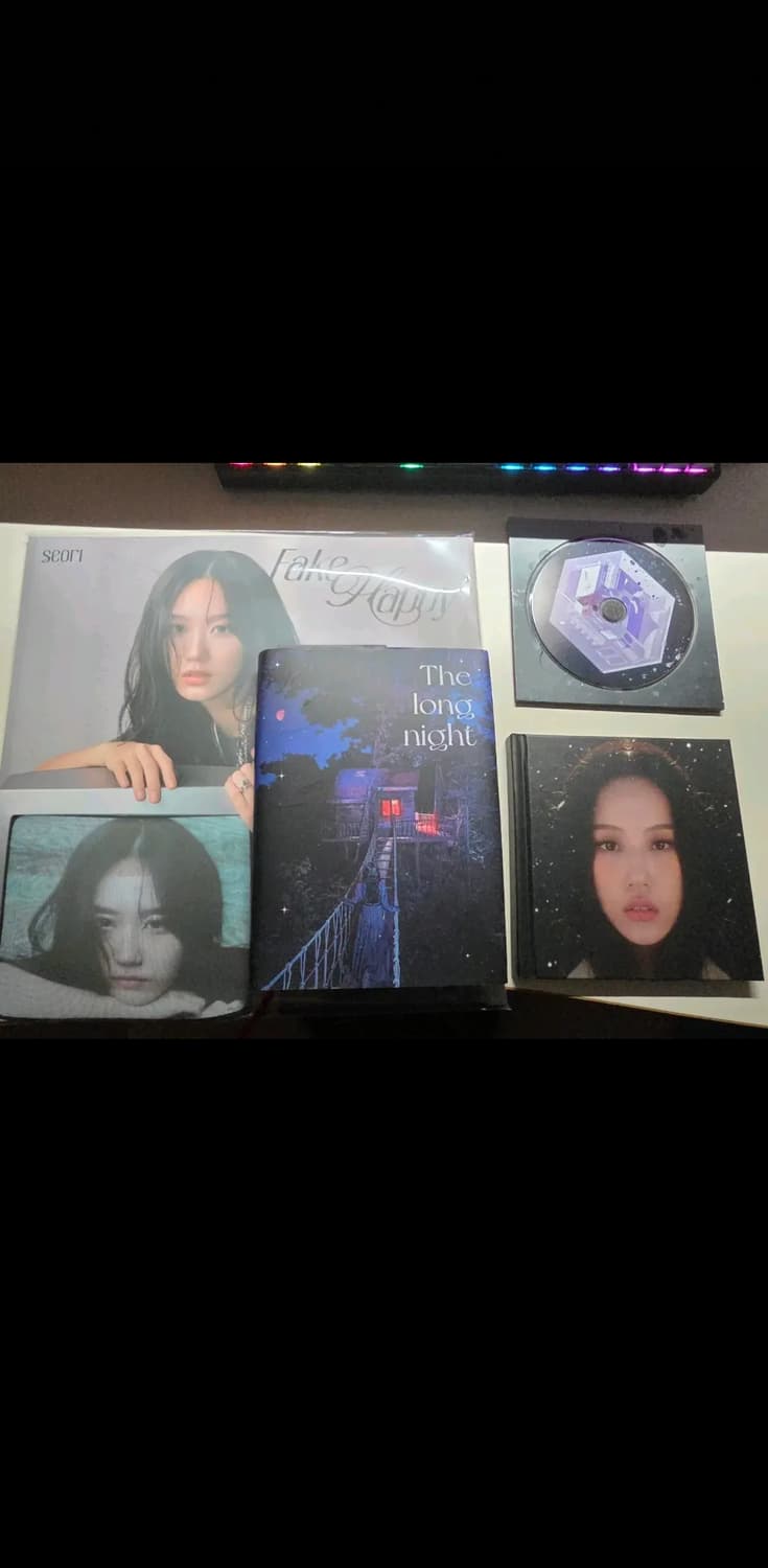 서리 긴밤cd,fake happy lp, ?depacse ohw 일괄판매 상품이미지1