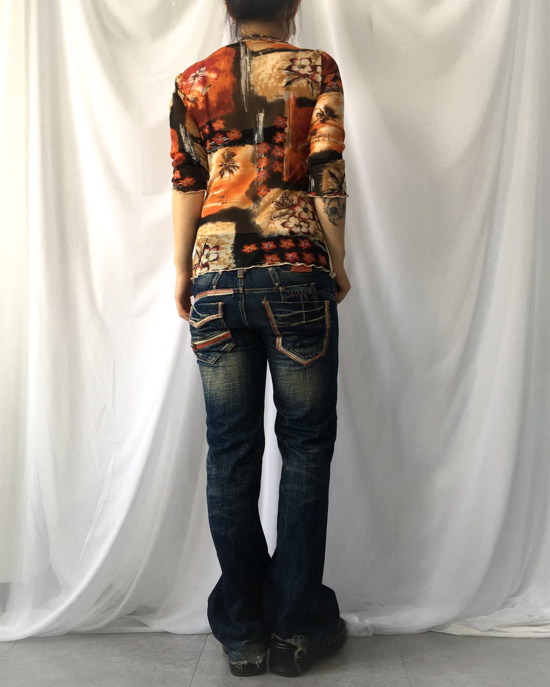 Oriental mood mesh sleeve 상품이미지4