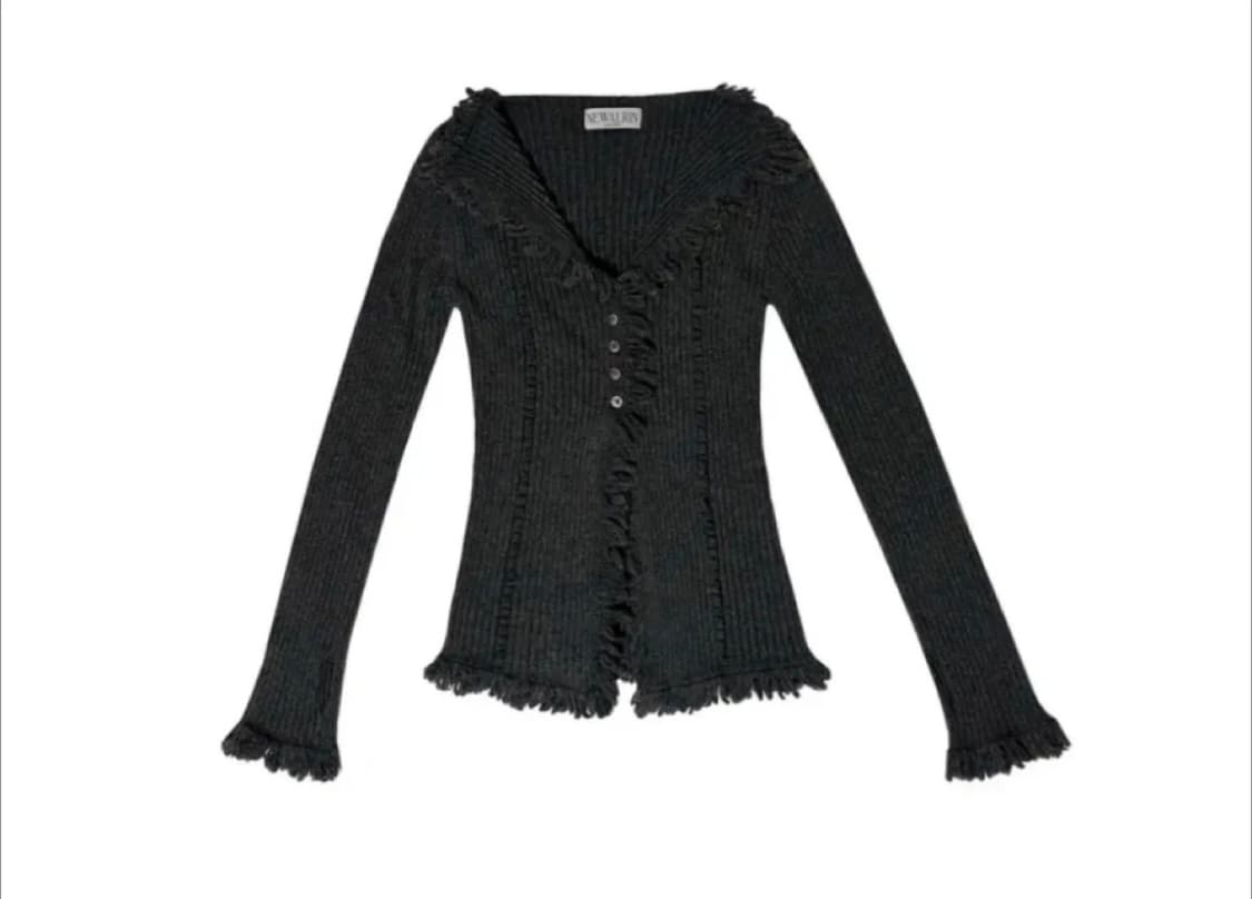 뉴얼린 보헤미안 태슬 니트 가디건(새상품) 상품이미지1