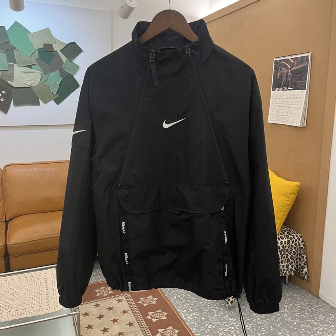 나이키 에어 우븐 윈드러너 아노락 웜업 바람막이 M C10459 상품이미지3