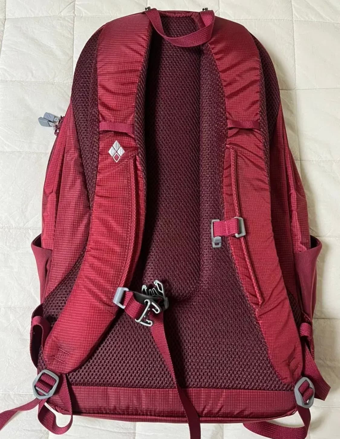 몽벨 경량 백팩 버건디 상품이미지3