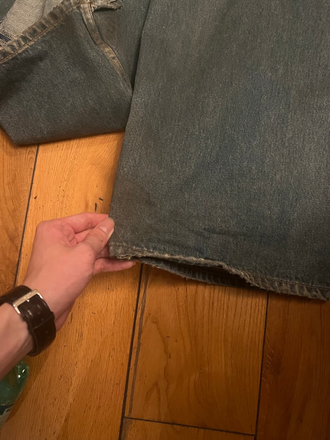 [XS] 발렌시아가 라지배기 코티드 데님 상품이미지5