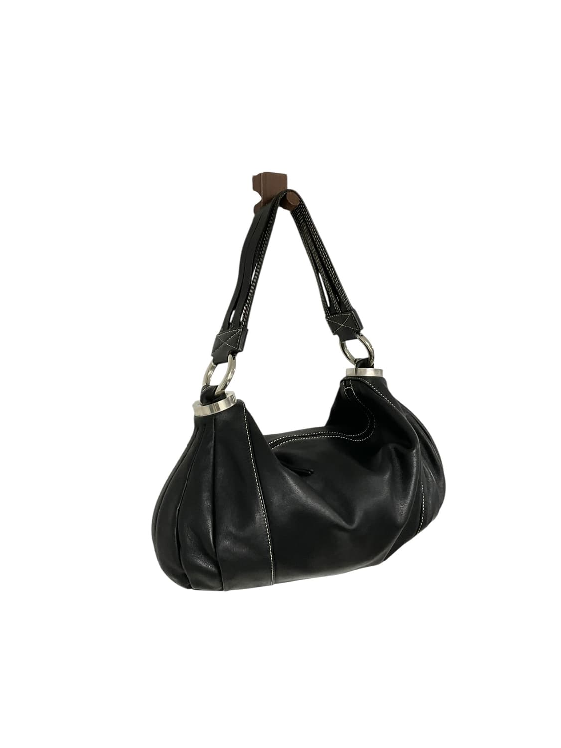 Zeoen 소가죽 뱅글 숄더백 상품이미지2