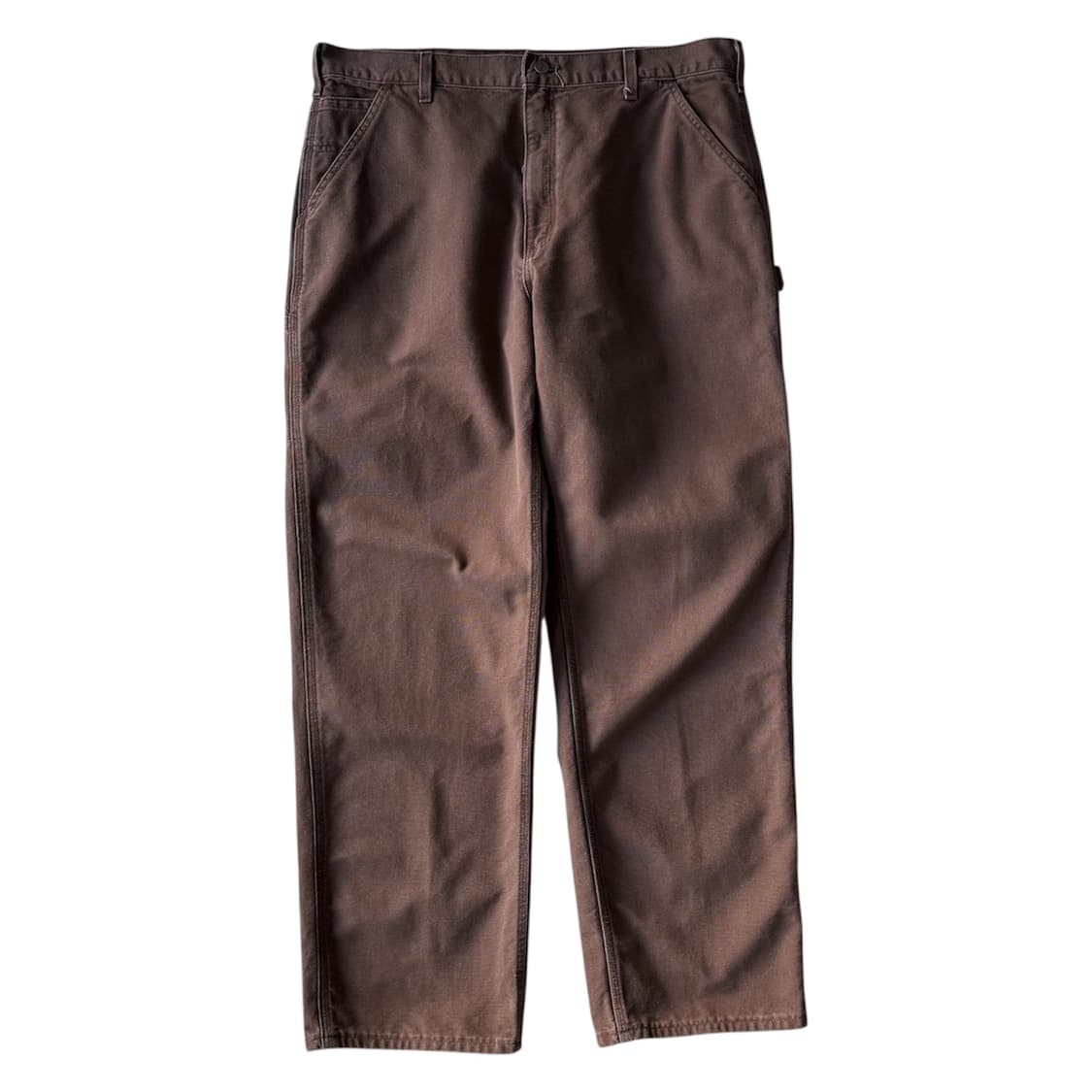 칼하트 B11 싱글니 카펜터 팬츠 브라운 상품이미지2