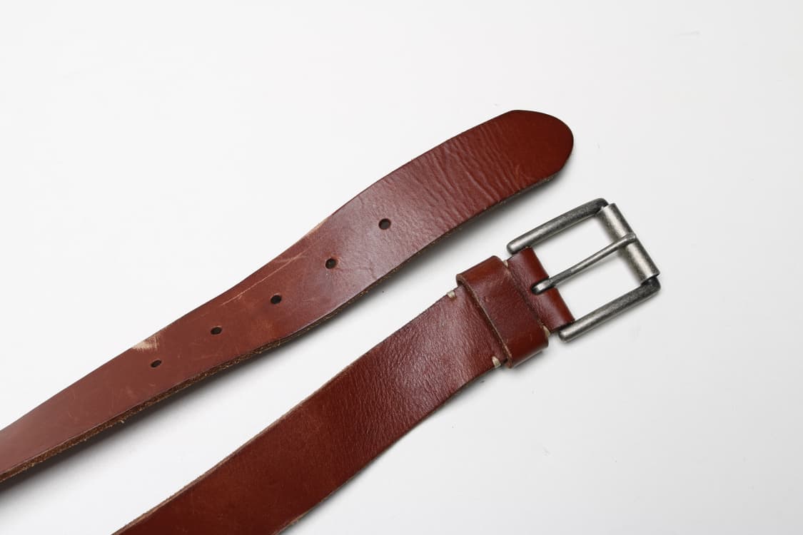 [28~32인치] 빈티지 소가죽 벨트 상품이미지2