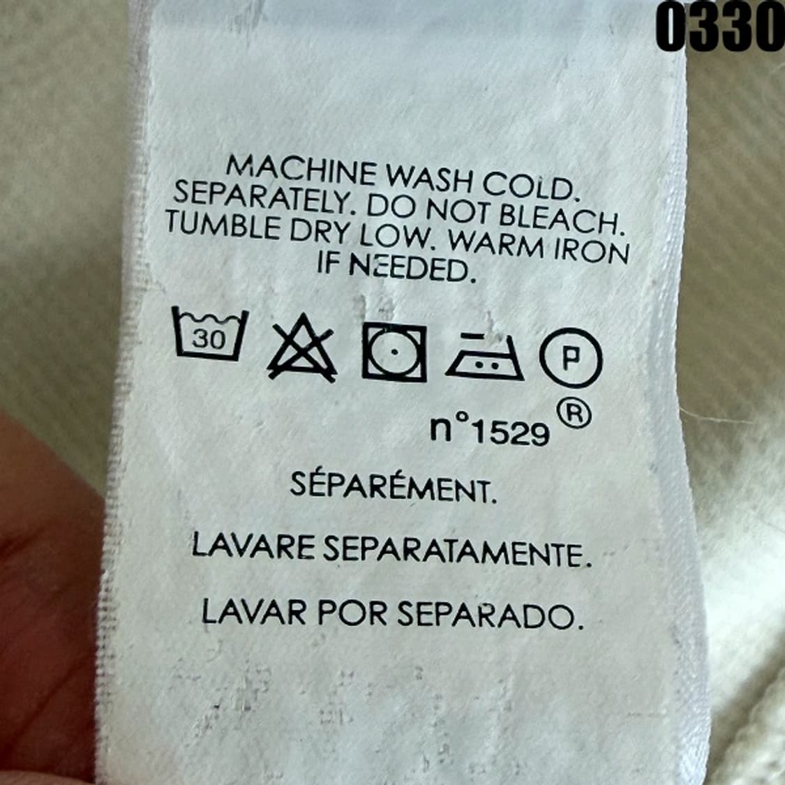 폴로 랄프로렌 하프집업 코튼 니트 S 0330 상품이미지7