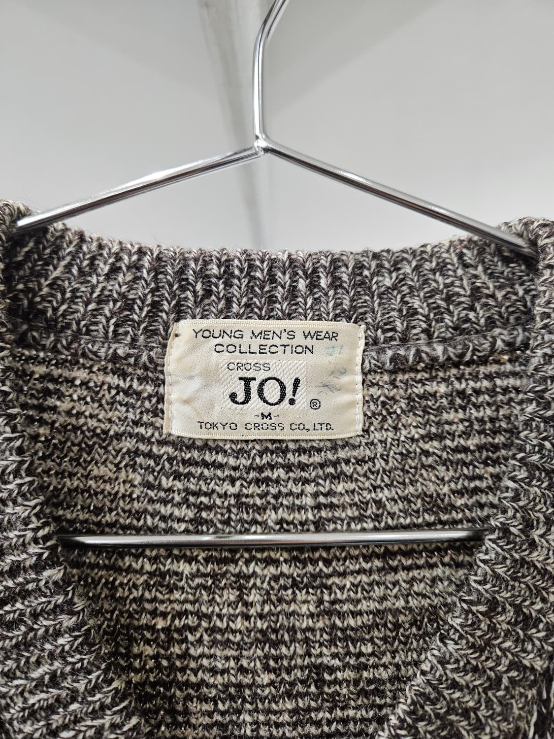 Vintage 패턴 브이넥 니트 상품이미지3