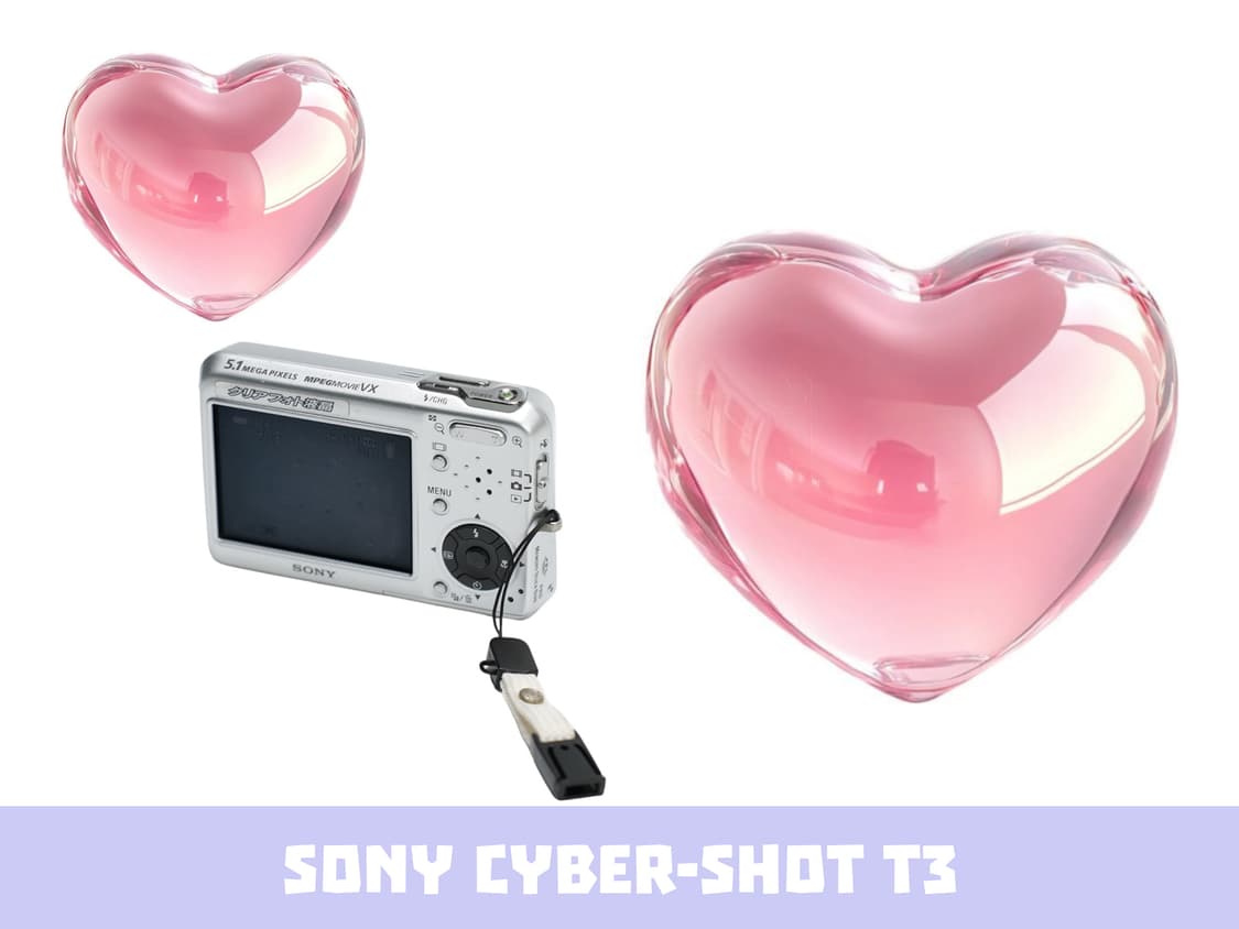소니 사이버샷 T3 빈티지 디지털카메라  상품이미지2