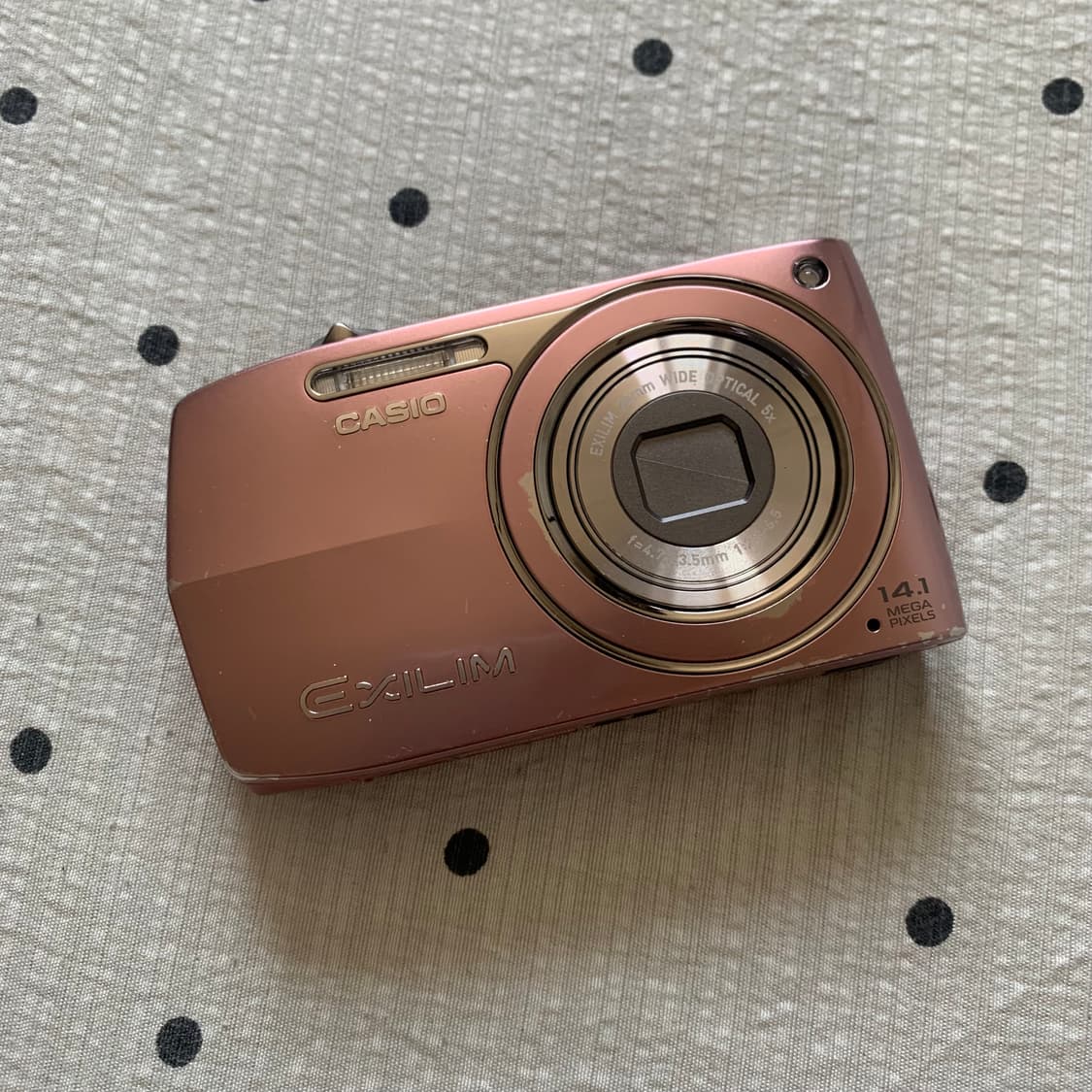 카시오 엑슬림 Z2300 핑크 빈티지 카메라  상품이미지2