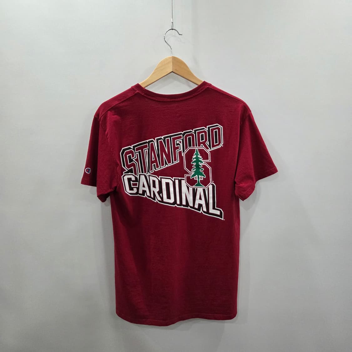 챔피온 프린팅 티셔츠 레드 M  상품이미지4