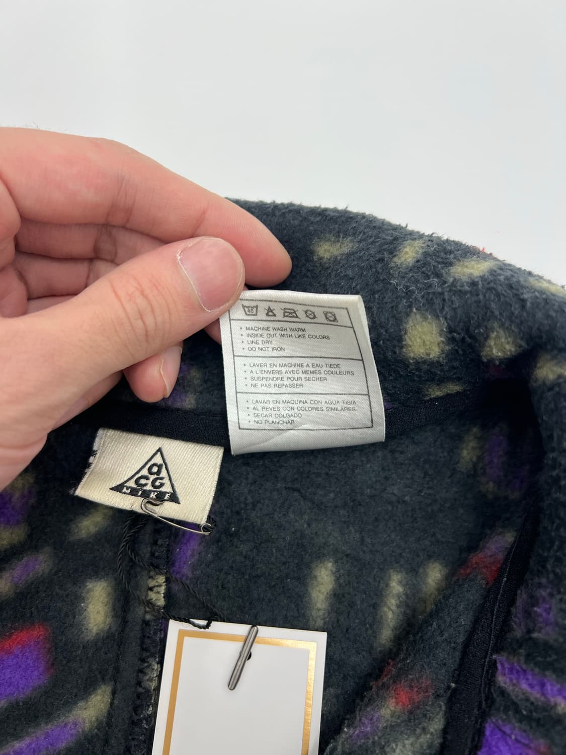 나이키 ACG 패턴 플리스 자켓 상품이미지5