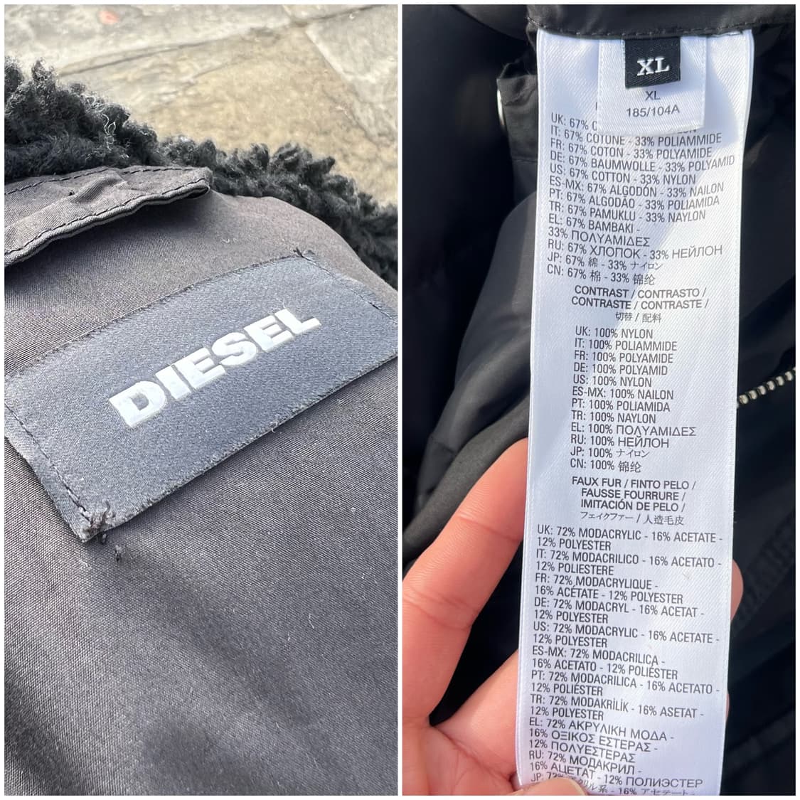 디젤 M-47 장진호 파카 상품이미지10