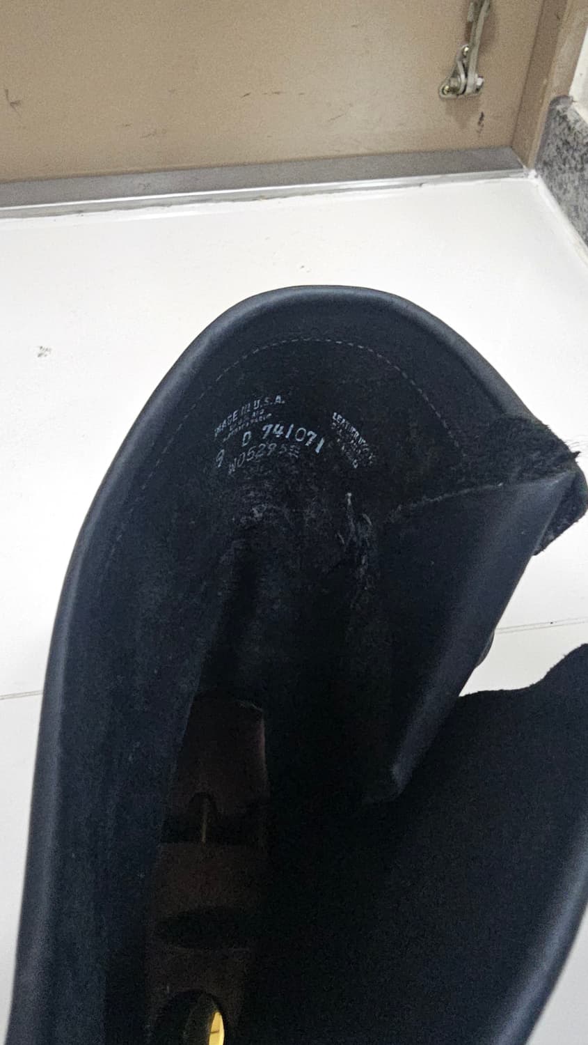 [US9D] 울버린 엔지니어 부츠 호윈 크롬엑셀 블랙 상품이미지9