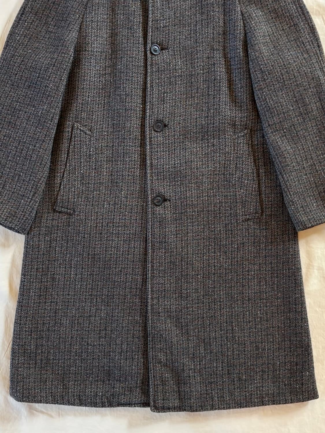 50s USA Harris Tweed & Robert Hall 싱글 코트 상품이미지3