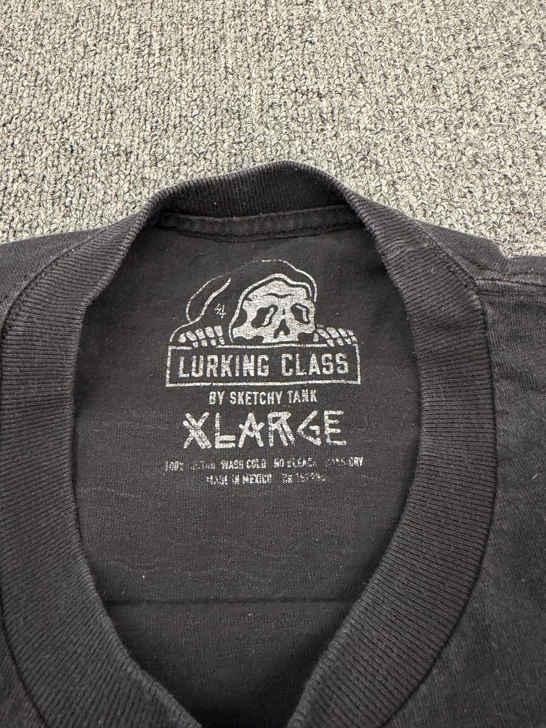 XL) Lurking Class 빈티지 프린팅 반팔 티셔츠 상품이미지5