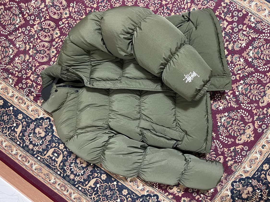 스투시 립스탑 푸퍼 패딩 사이즈 L 상품이미지1