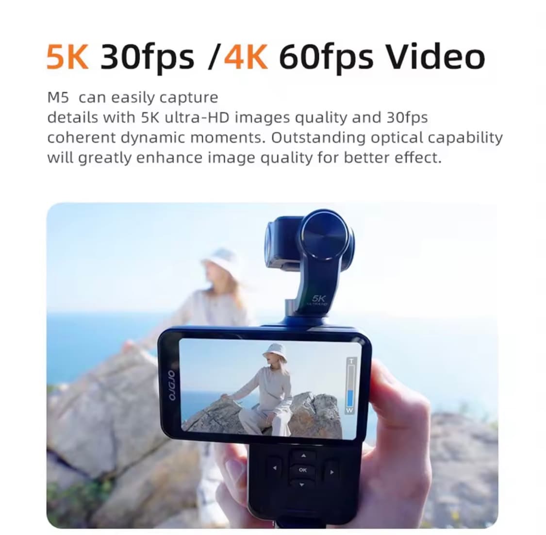 ORDRO M5 액션캠 짐벌 박스 세트 (오즈모 포켓3와 고민) 상품이미지3