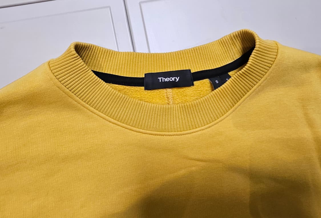 띠어리 머스타드 기모 맨투맨 티셔츠 100 상품이미지2