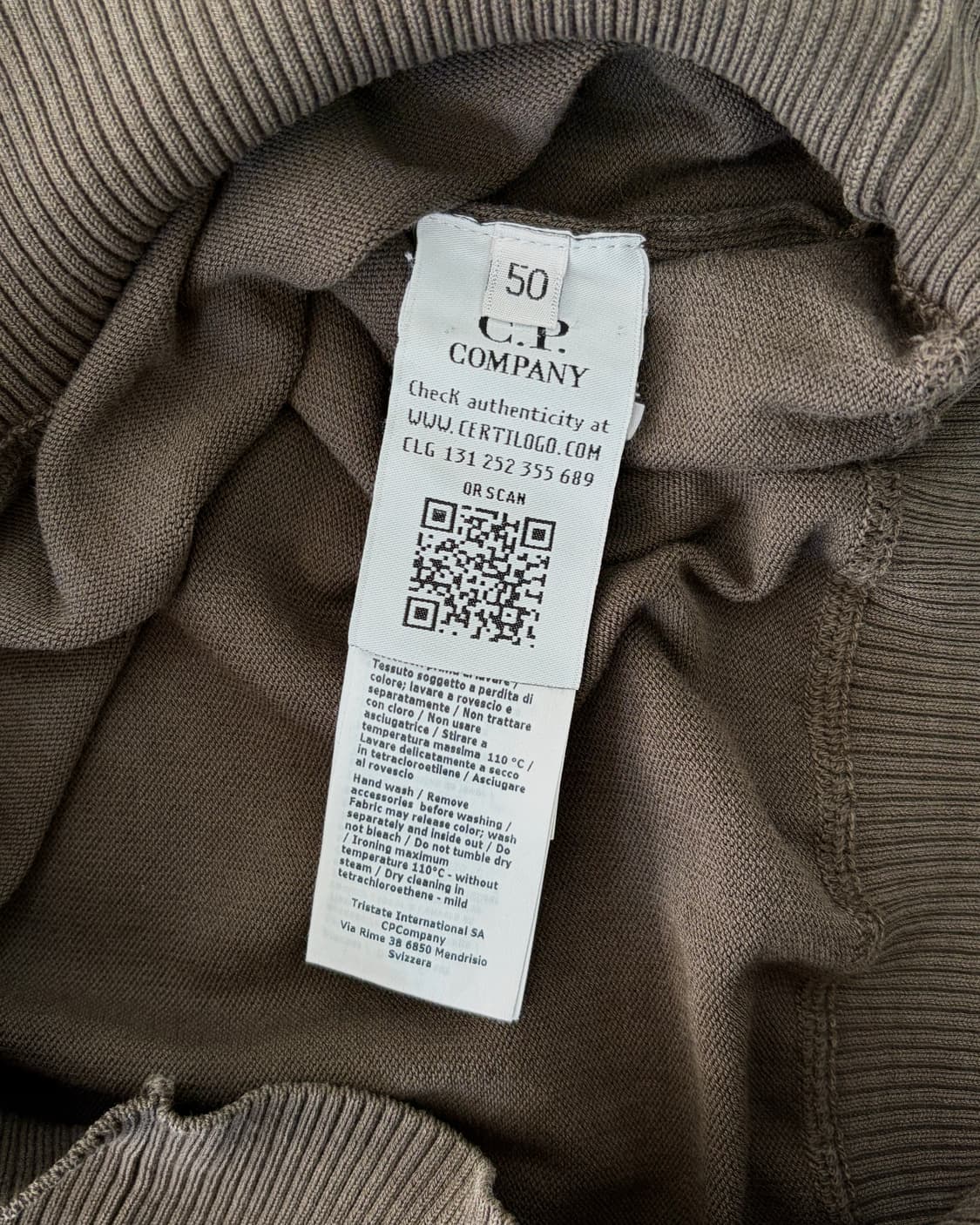 [L]CP컴퍼니 C.P.COMPANY 렌즈 와펜 니트 상품이미지9