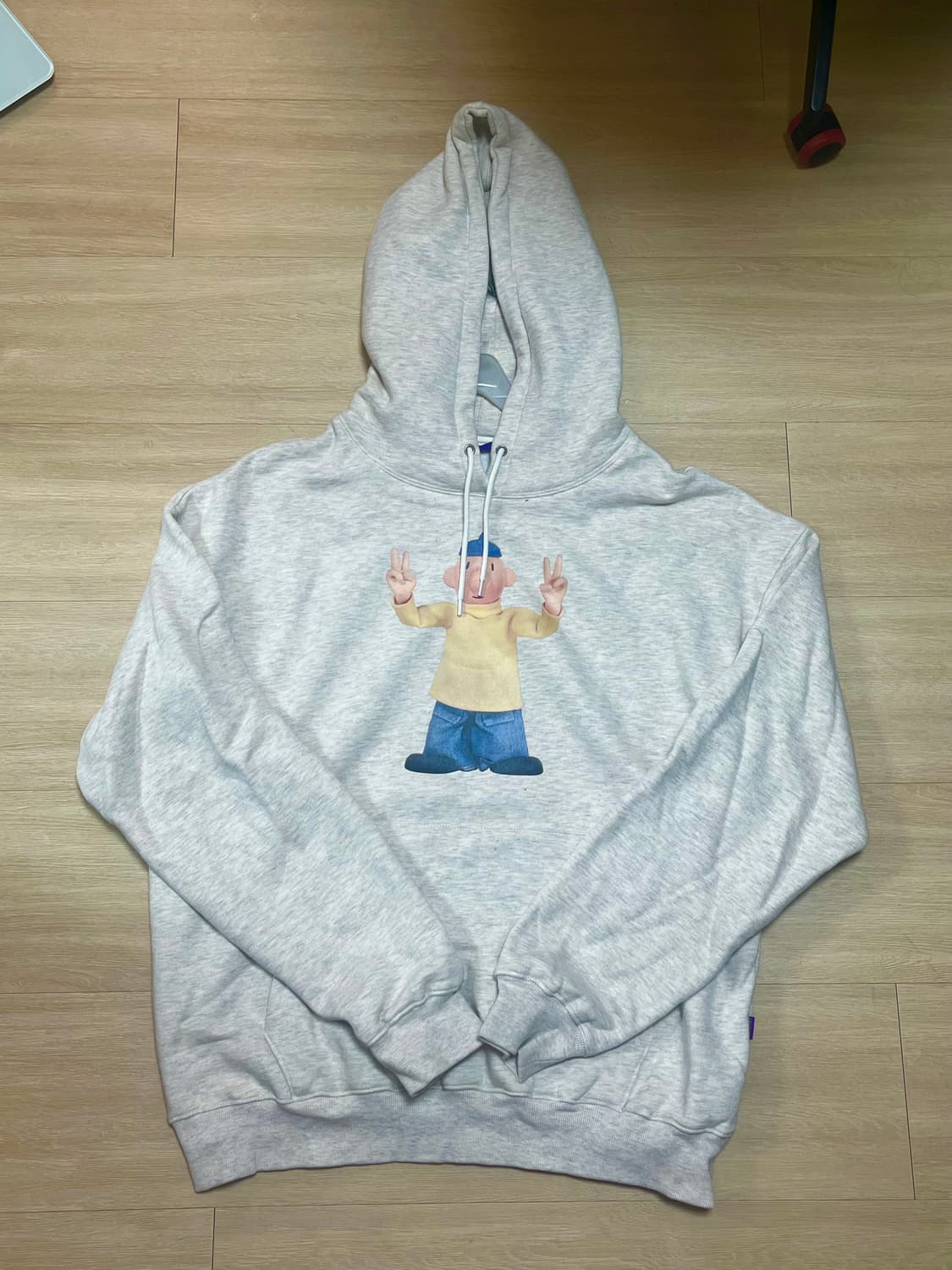 라퍼 모션 패트 후드티 상품이미지3